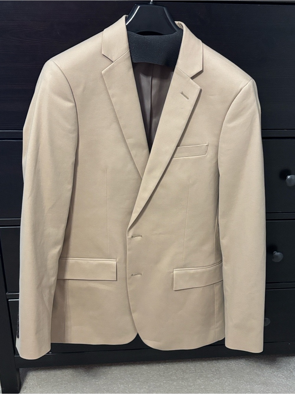 Mens J.Crew Thompson Beige Single-Breasted Blazer - Classic Tailored Fit